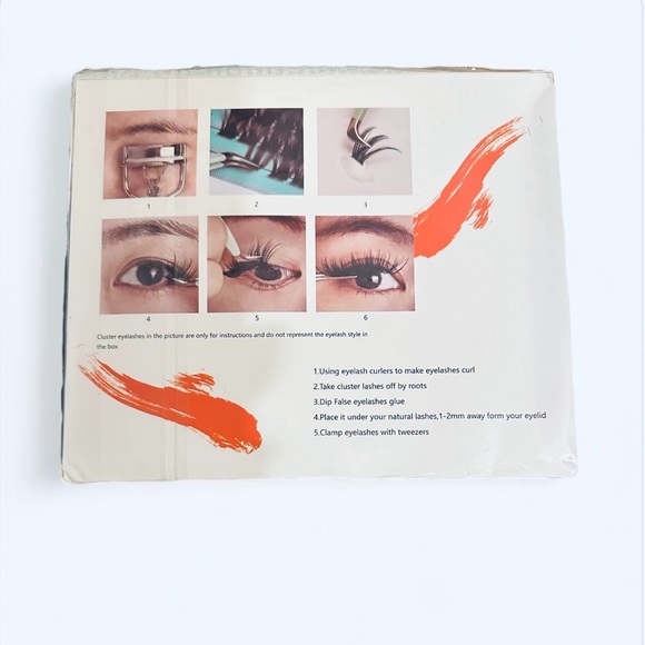 3XL Tray D Curl 280 Clusters DIY Lashes Extensions Kit at Home (16mm Lashes Kit) - Picture 7 of 8